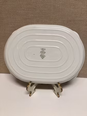 HERTHA BENGTSSON. Oven dish, porcelain, "Elvira", Rörstrand.