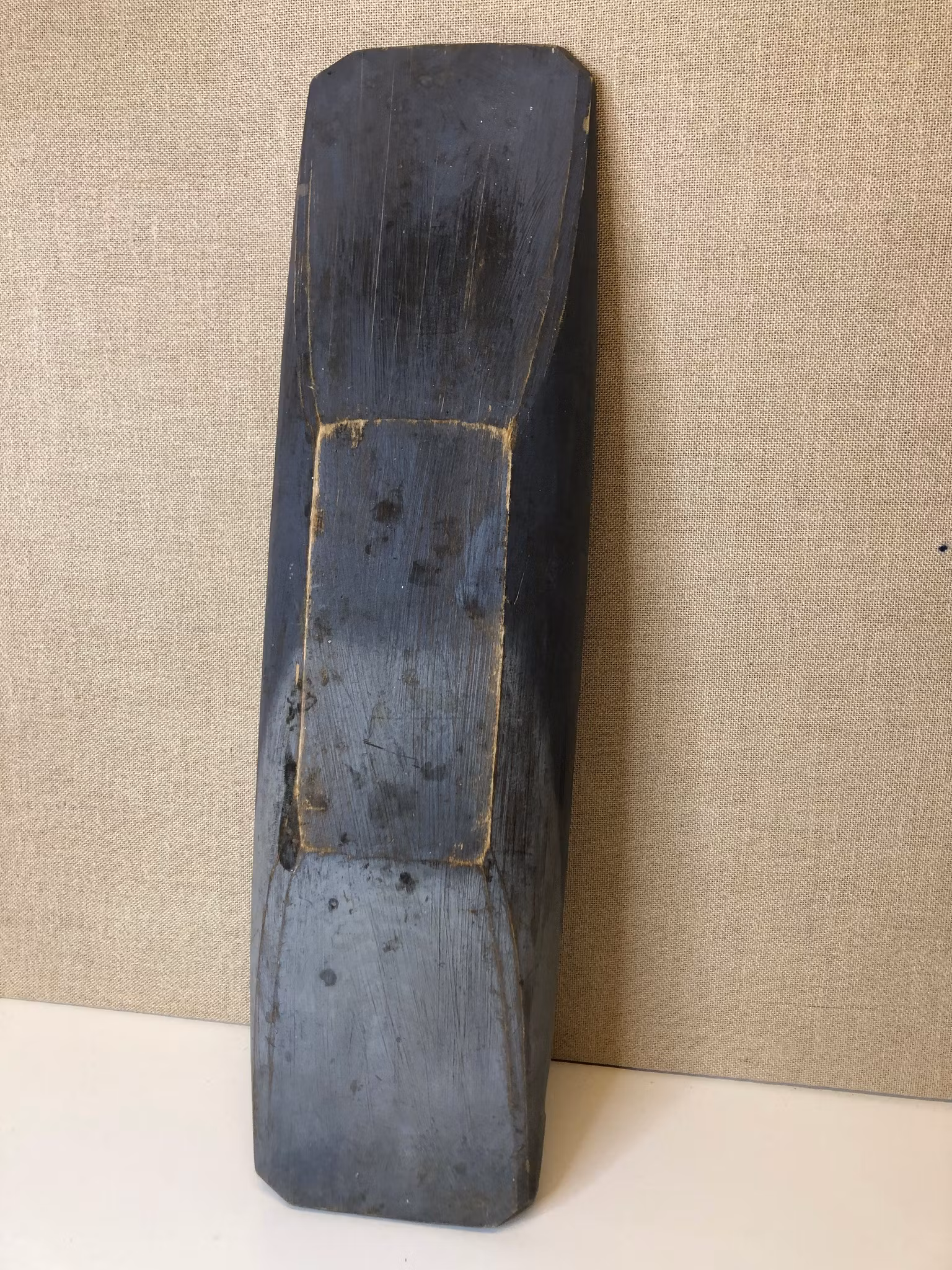 TRÅG, bemålat trä, allmoge, 1800-tal.