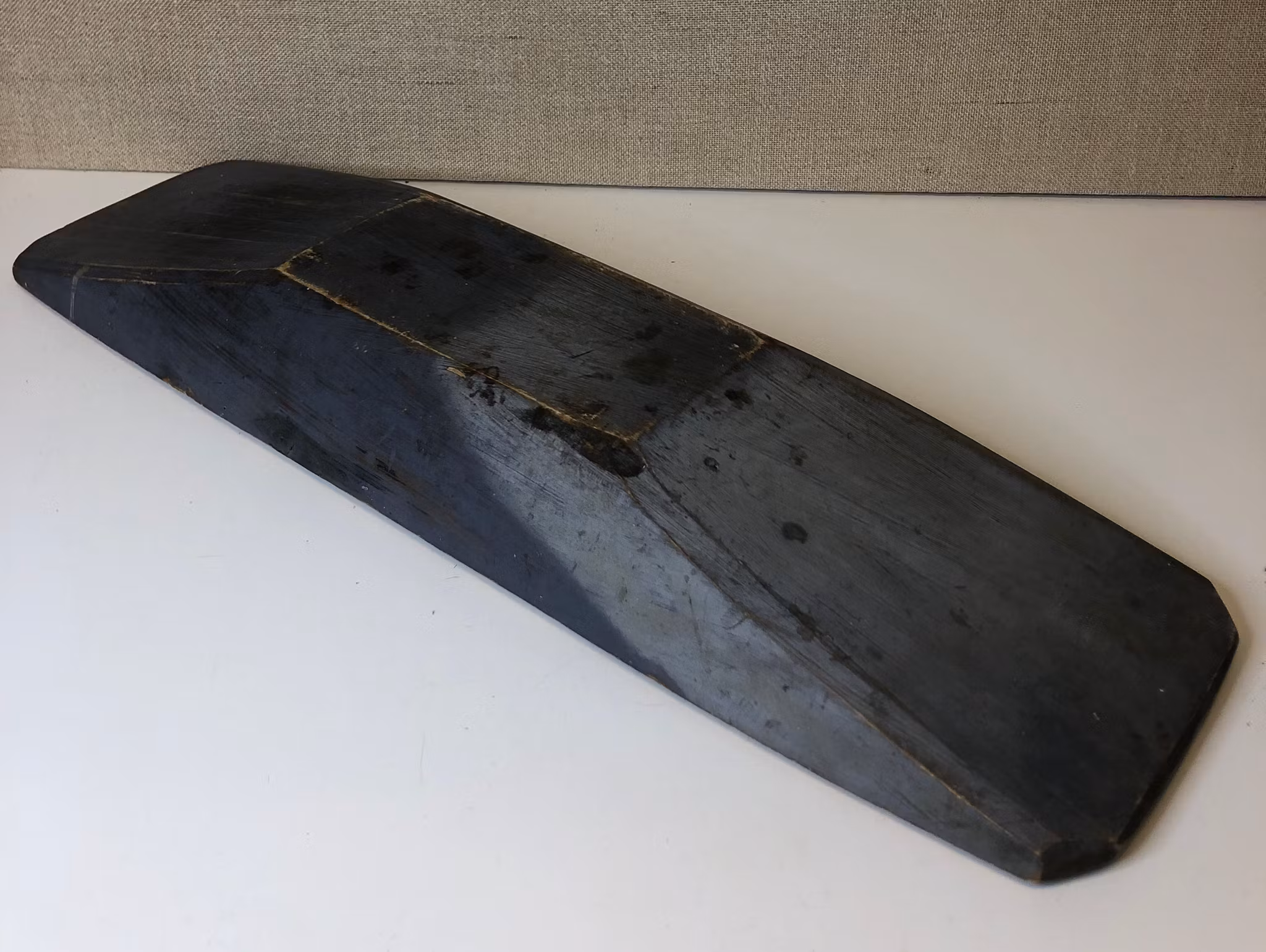 TRÅG, bemålat trä, allmoge, 1800-tal.