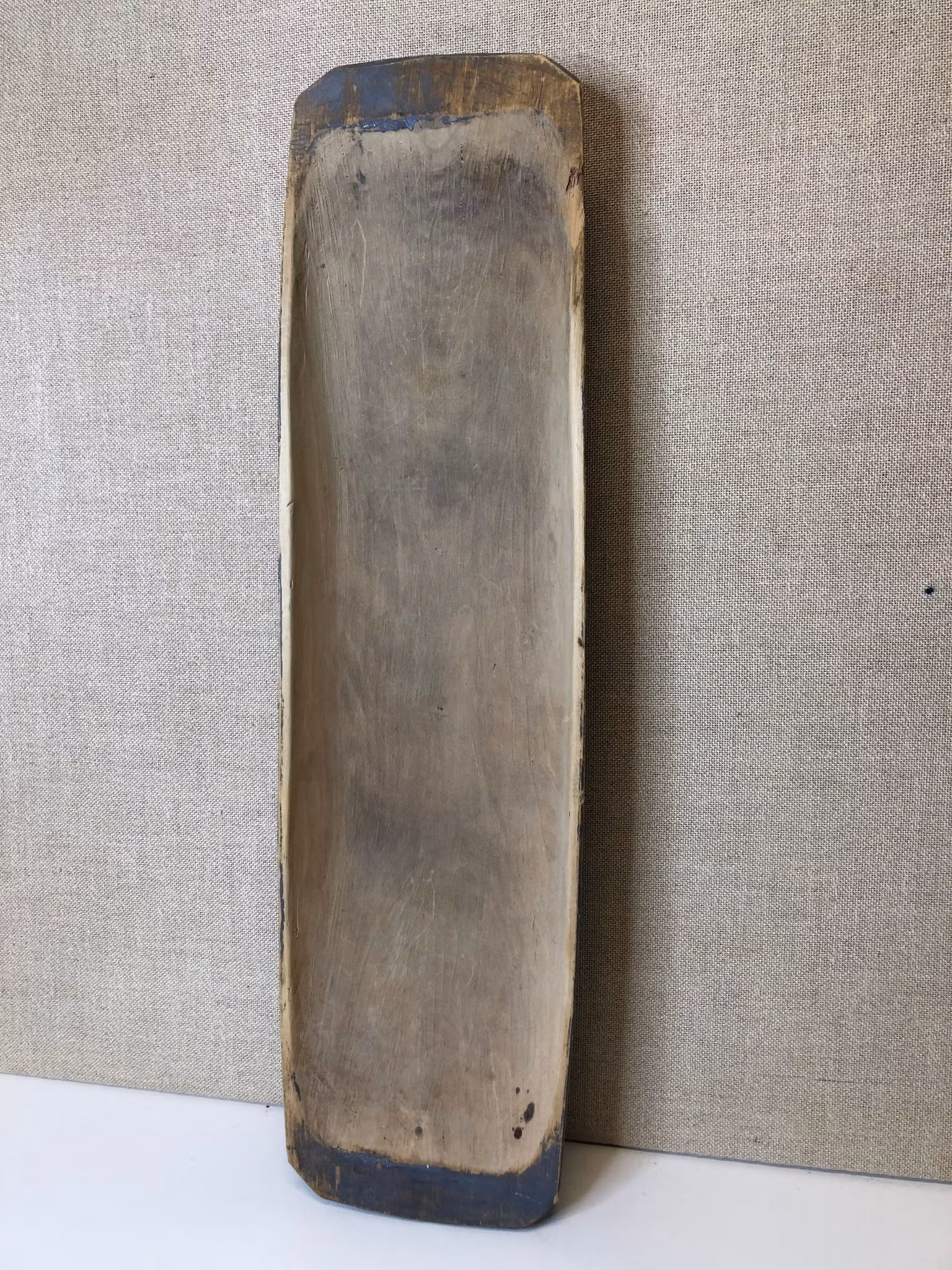 TRÅG, bemålat trä, allmoge, 1800-tal.