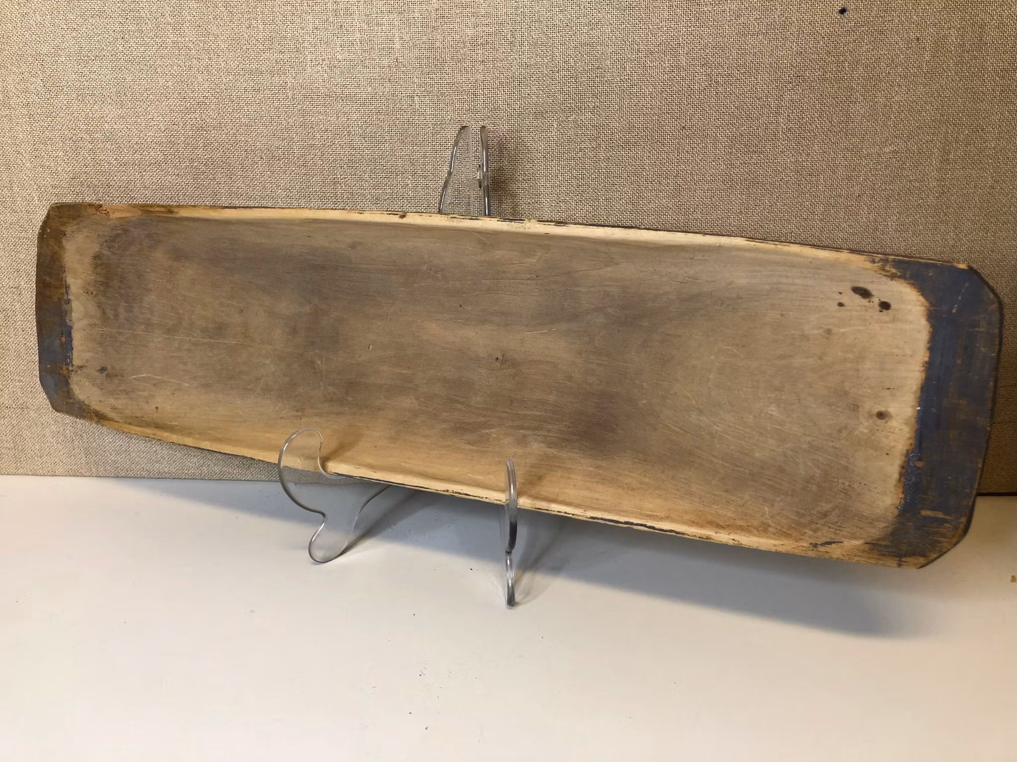TRÅG, bemålat trä, allmoge, 1800-tal.