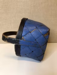 KORG, träspån, bemålad, 18/1900-tal.