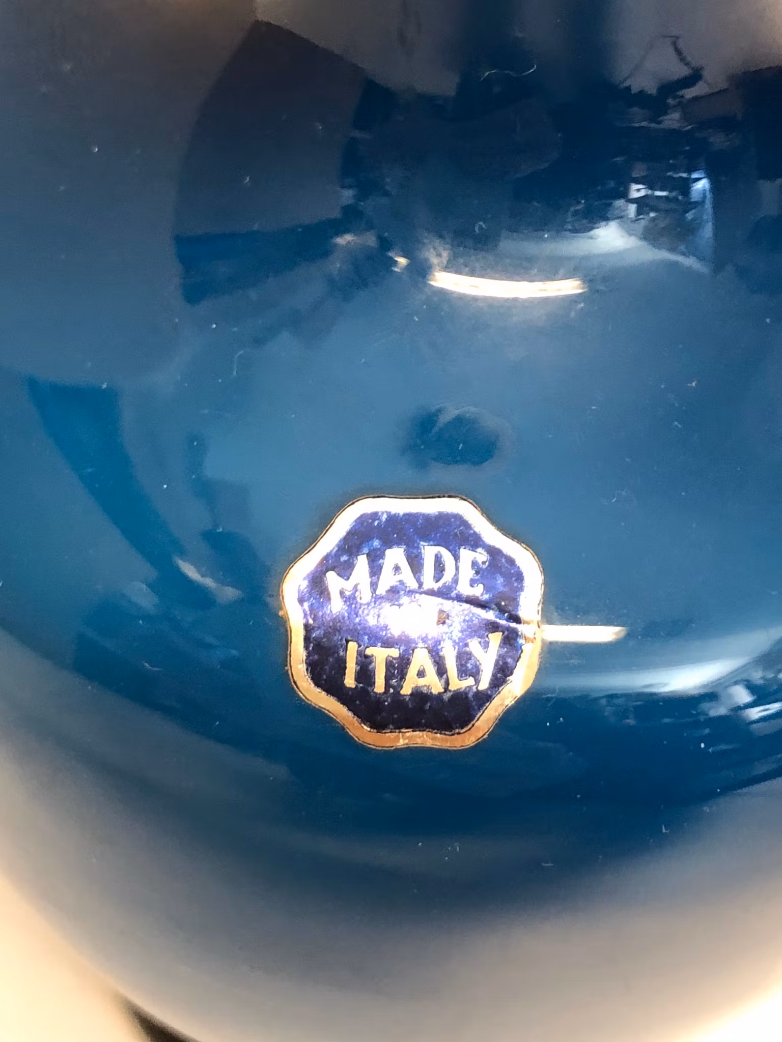 VAS, glas, Italy, 1900-talets andra hälft.