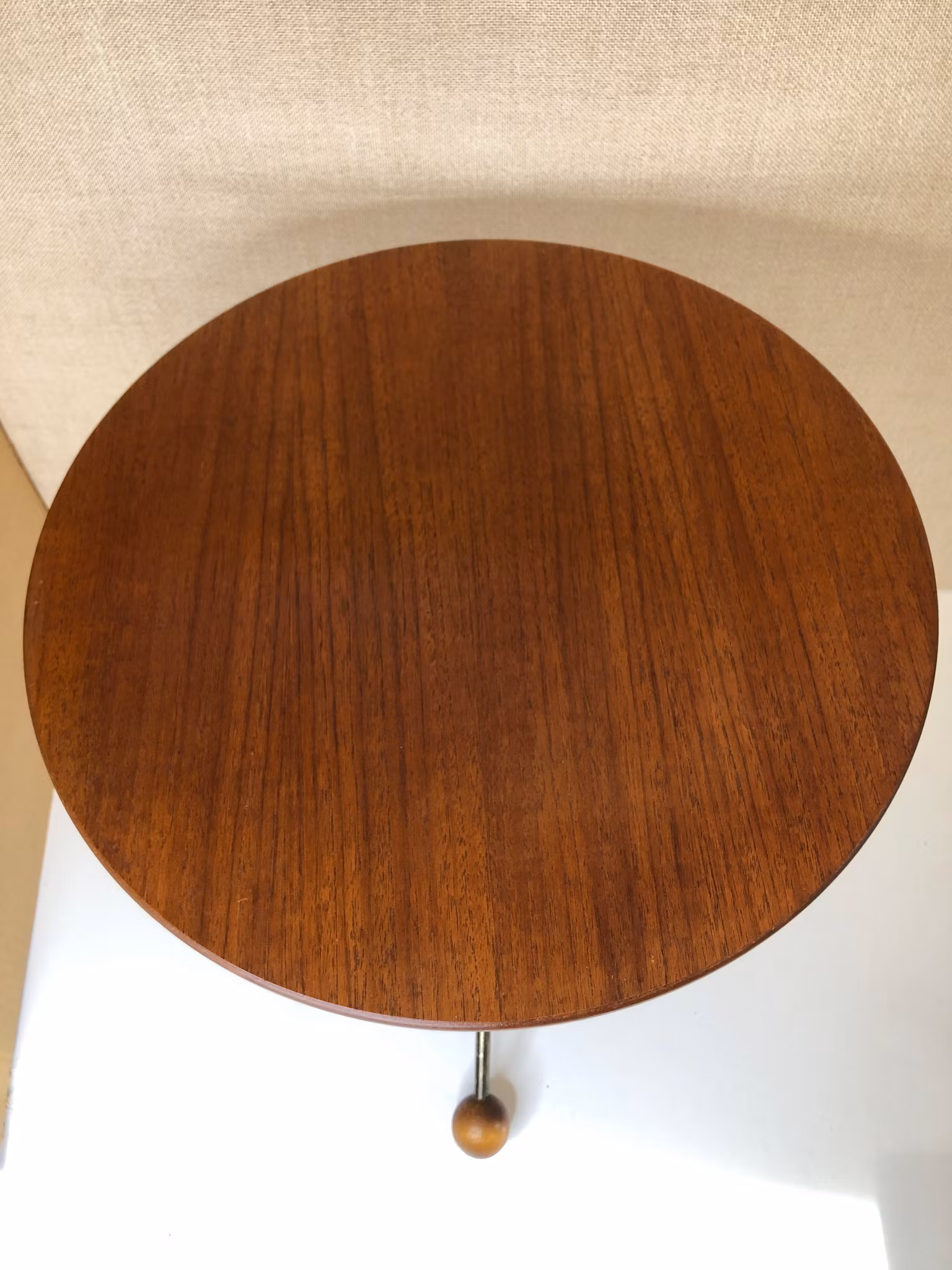 BORD, metall/teak, Alberts, Tibro,  Sweden.