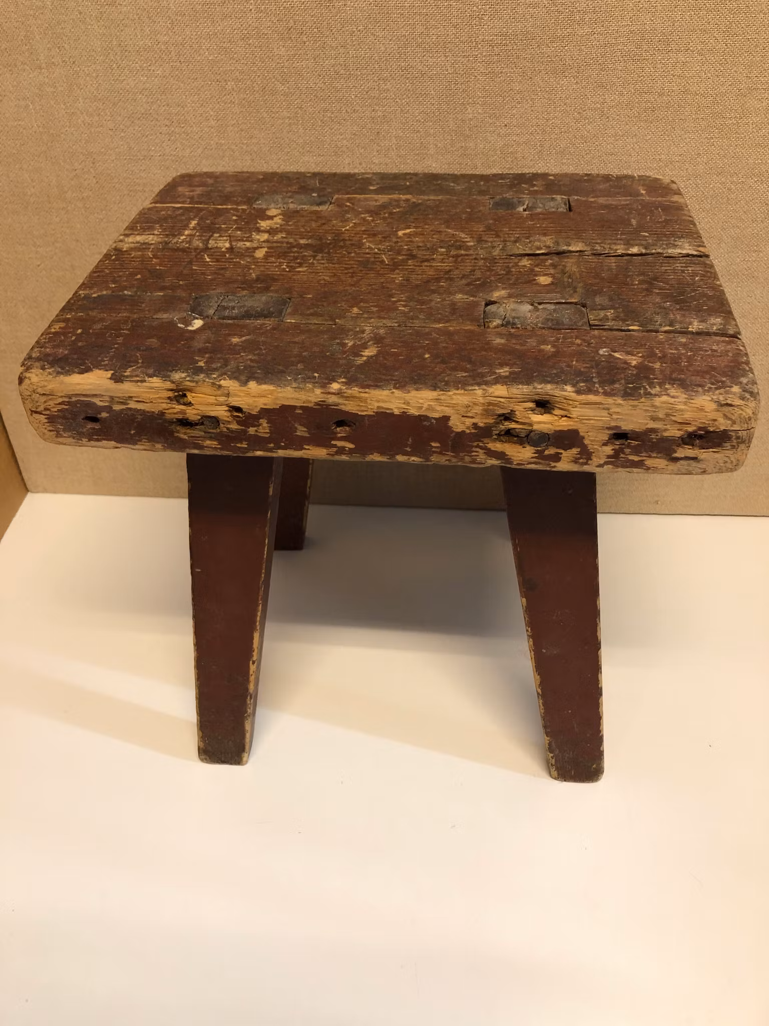PALL, bemålad furu, allmoge, 1800-tal.
