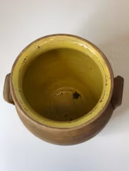 KRUKA, keramik, troligen Gefle, 18/1900-tal.