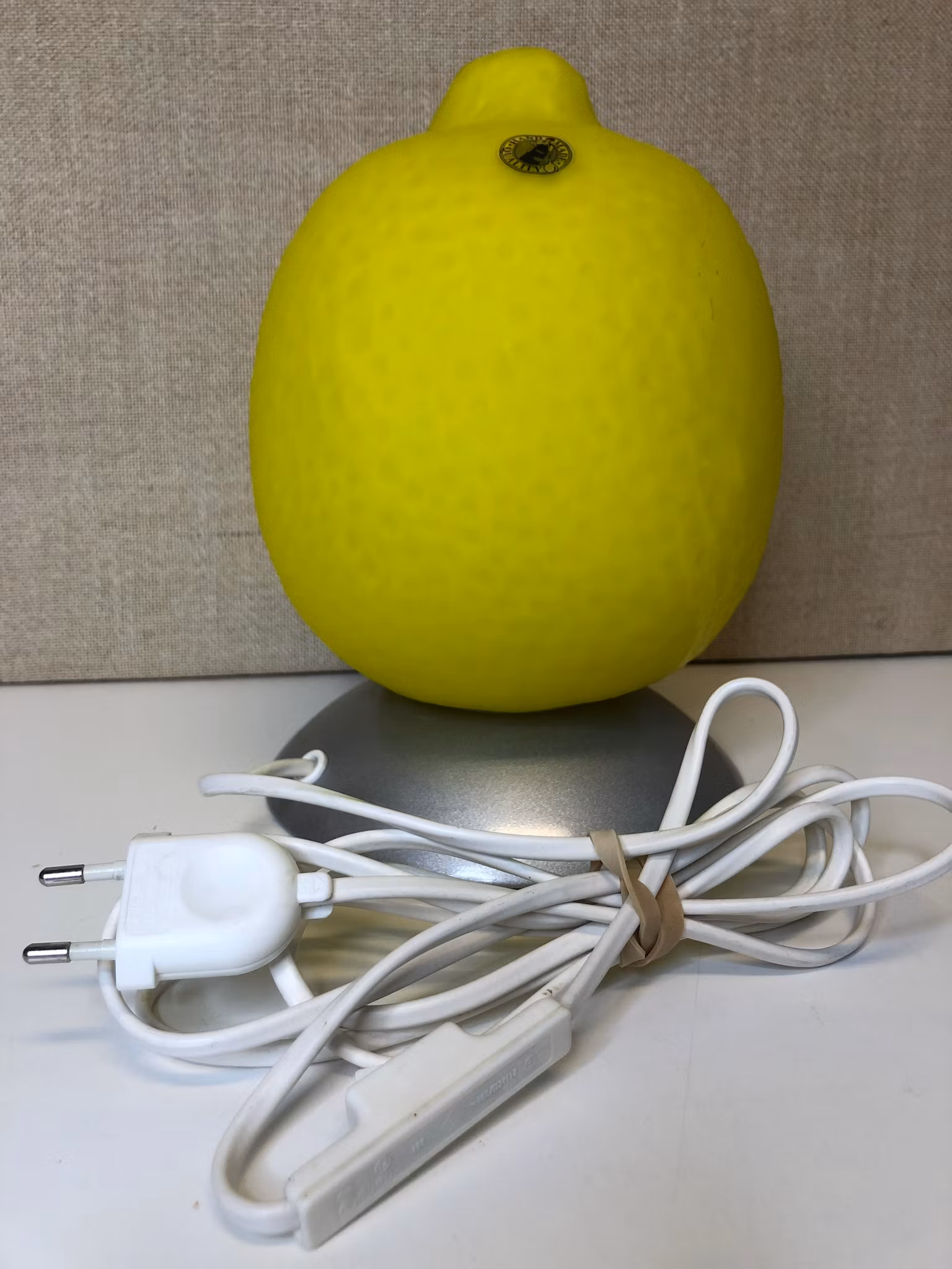 BORDSLAMPA, metall/glas, "Citron", IKEA.