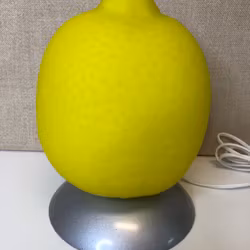 BORDSLAMPA, metall/glas, "Citron", IKEA.