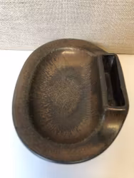 GUNNAR NYLUND. Ashtray, stoneware, Rörstarand.