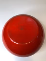 KAJ FRANK. Skål, emaljerad metall, Finel, Finland.