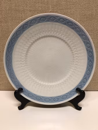 ASSIETT, porcelain, "Blue Fan", Royal Copenhagen, Denmark.