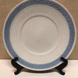 ASSIETT, porcelain, "Blue Fan", Royal Copenhagen, Denmark.