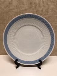 FOOD PLATTER, porcelain, "Blue Fan", Royal Copenhagen, Denmark.