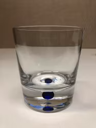 ERIKA LAGERBIELKE. Whiskyglas, "Intermezzo", Orrefors.