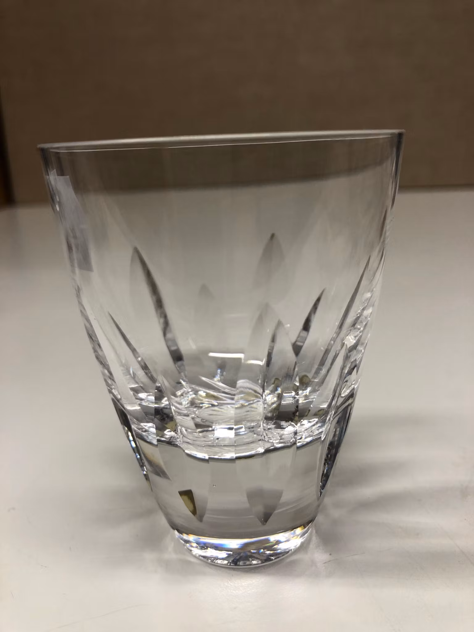 FRITZ KALLENBERG. Vatten/selterglas, kristall, " Martin", Kosta Boda.