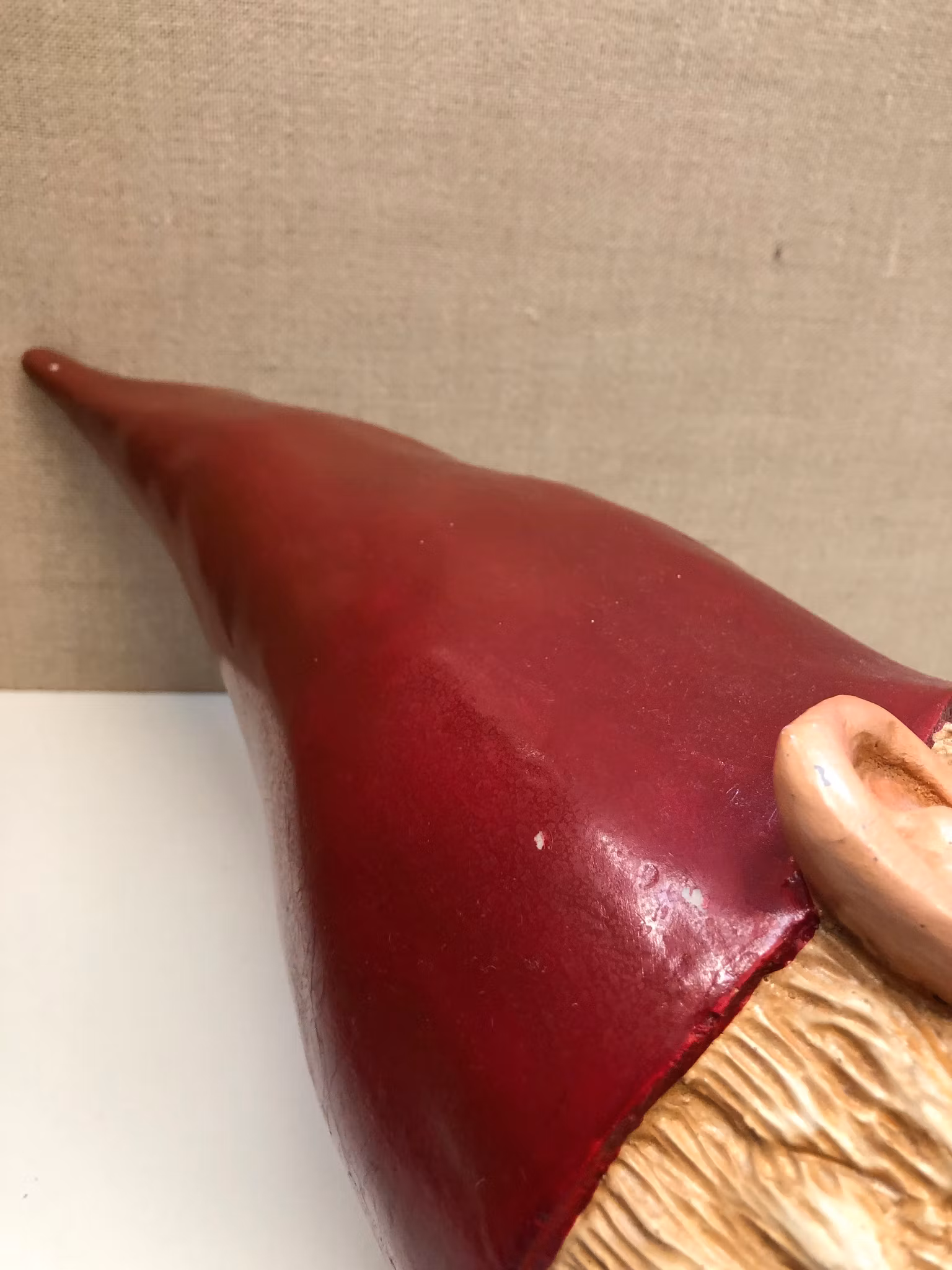 Rien Poortvliet, Sovande ”Tomte/ Gnome”,  komposit, Holland 1980-tal