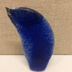 EWAN ALLISON. Glass sculpture, "Ana Hode", Johansfors glassworks.