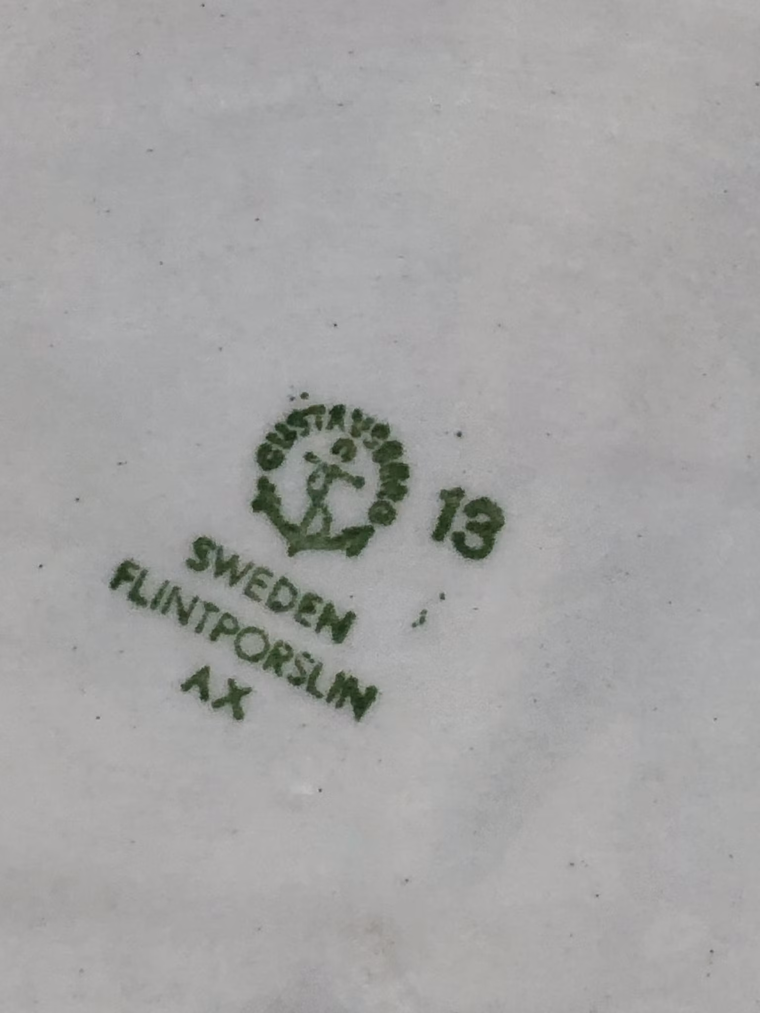 SKÅL, flintporslin, "Ax", Gustavsberg.