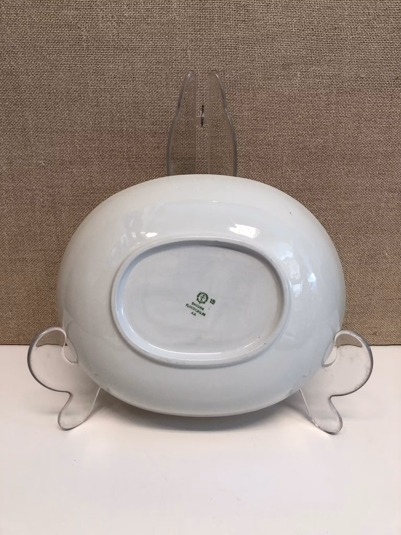 SKÅL, flintporslin, "Ax", Gustavsberg.