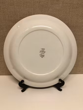 ROSE MARIE BENEDIKT. Dinner plate, porcelain, "Irene", Rörstrand.