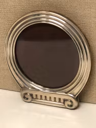 FOTORAM, bordsmodell, silver/trä, 1900-tal.