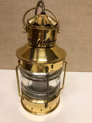ANKARLANTERENA, mässing/glas, Ankerlight, 2000-tal.