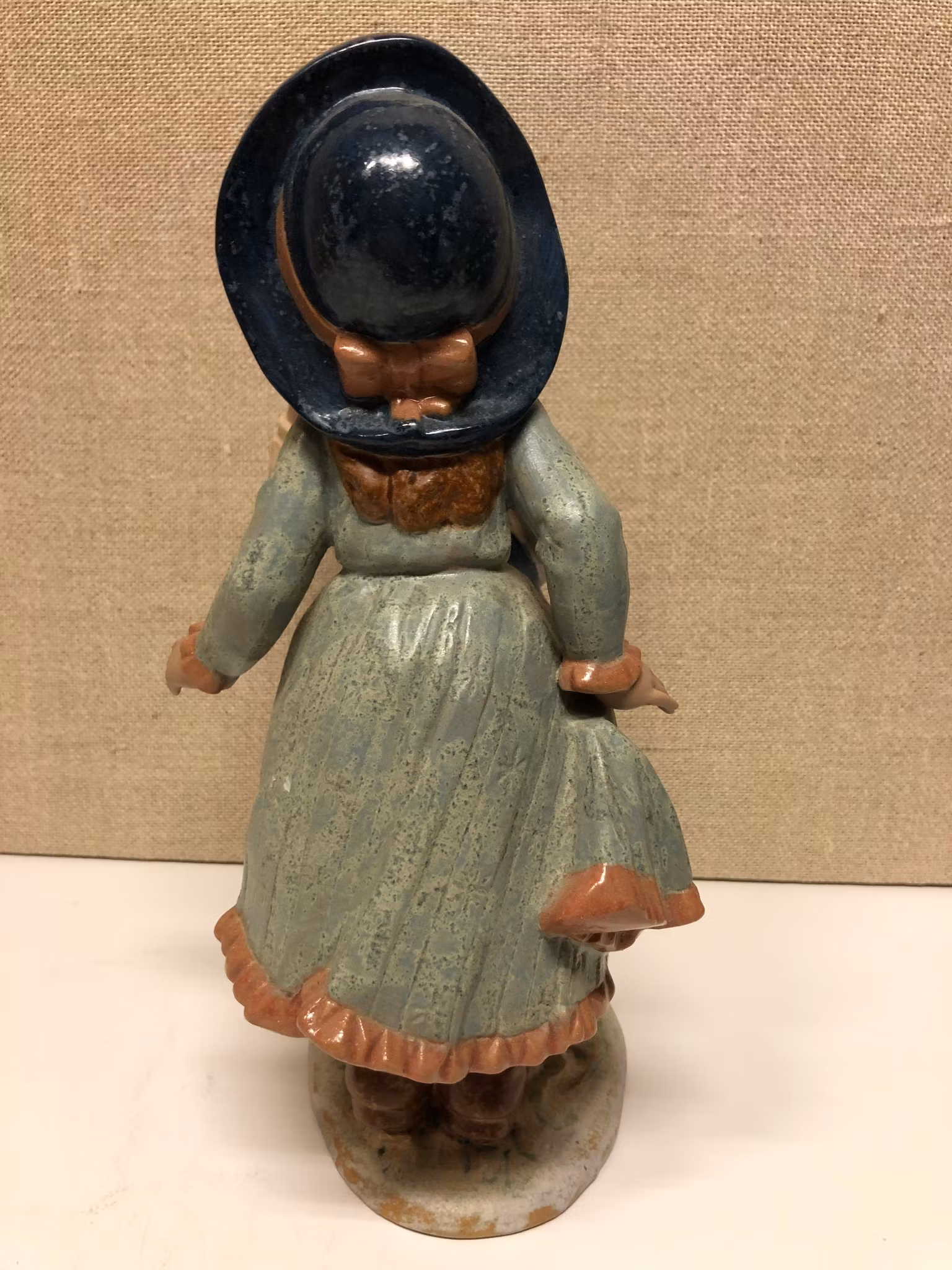 FIGURINE, ceramic, "Boy & Girl", Nadal, Spain.