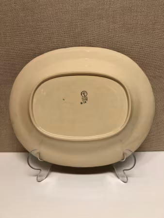 WILHELM KÅGE. Serving dish, ceramic, "Pyro", Gustavsberg.