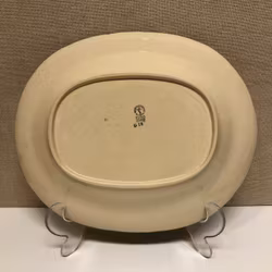 WILHELM KÅGE. Serving dish, ceramic, "Pyro", Gustavsberg.