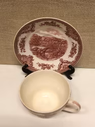 BREAKFAST CUP, porcelain, Johnson Bros, England.