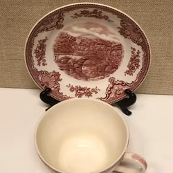 FRUKOSTKOPP, porslin, Johnson Bros, England.