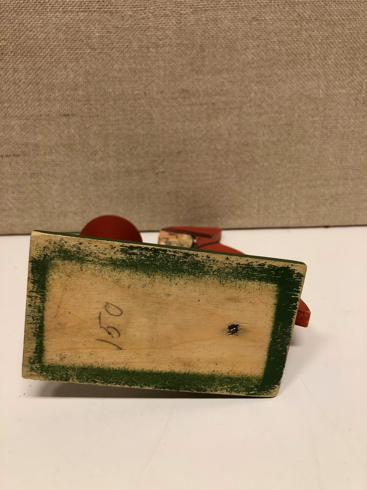 LJUSSTRAKE, trä, "Tomte", 1900-talets mitt.