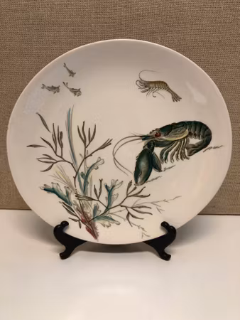 MATTALLRIK, porslin, "Fish", No. 1, Johnson Bros, England