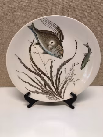 MATTALLRIK, porslin, "Fish", No. 4, Johnson Bros, England