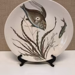 MATTALLRIK, porslin, "Fish", No. 4, Johnson Bros, England