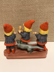 FIGURIN, porslin, "Tomtenissar", i originalkartong, Jenny Nyström.