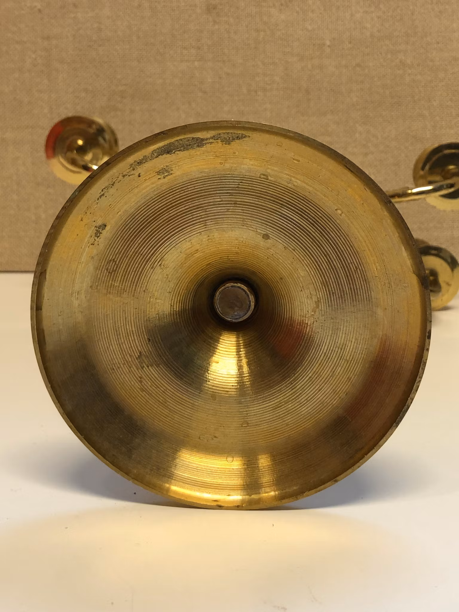KANDELABER, mässing, 1900-talets andra hälft.