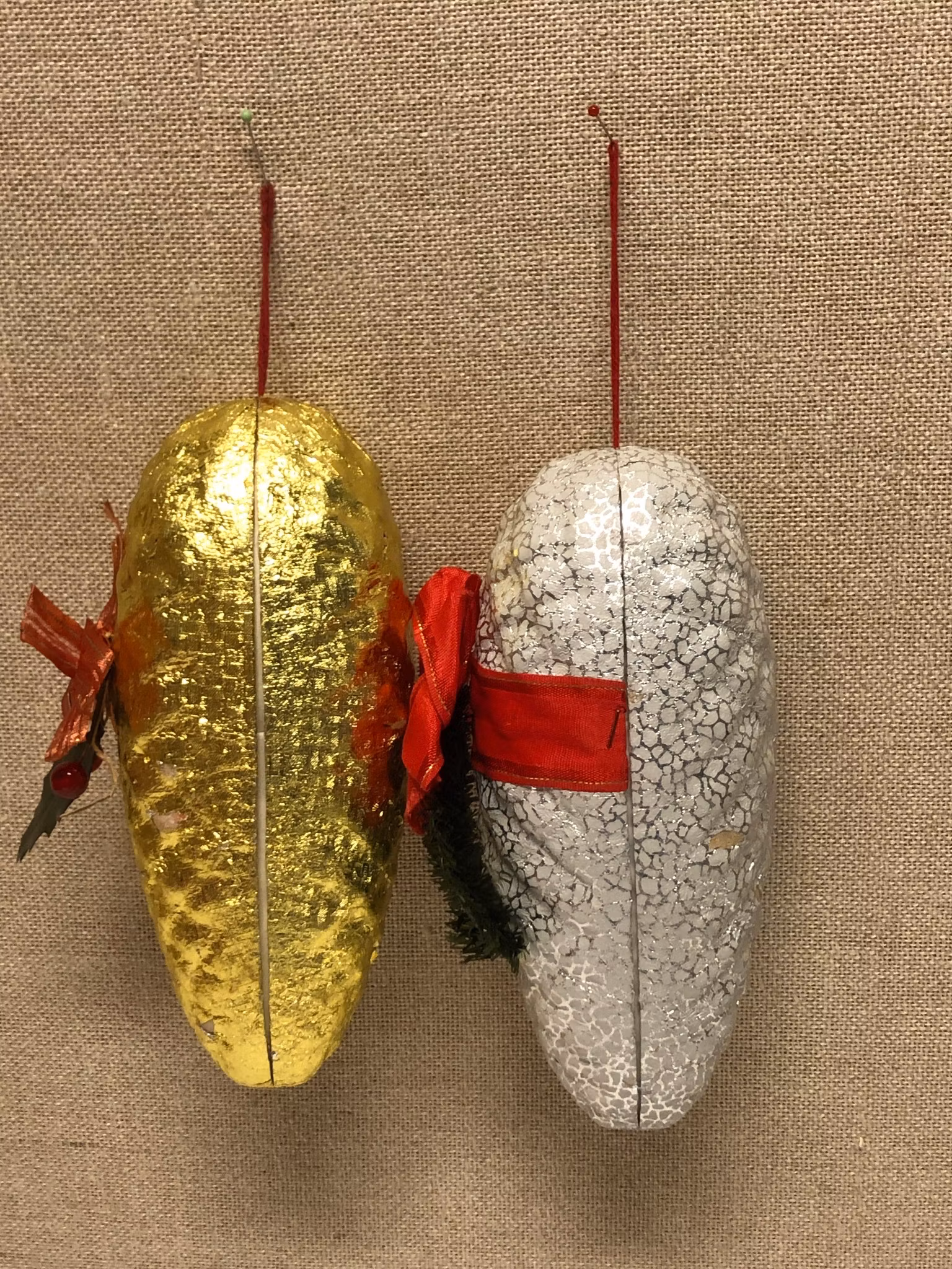 JULÄGG, 2 st. papp/folie, 1900-tal.