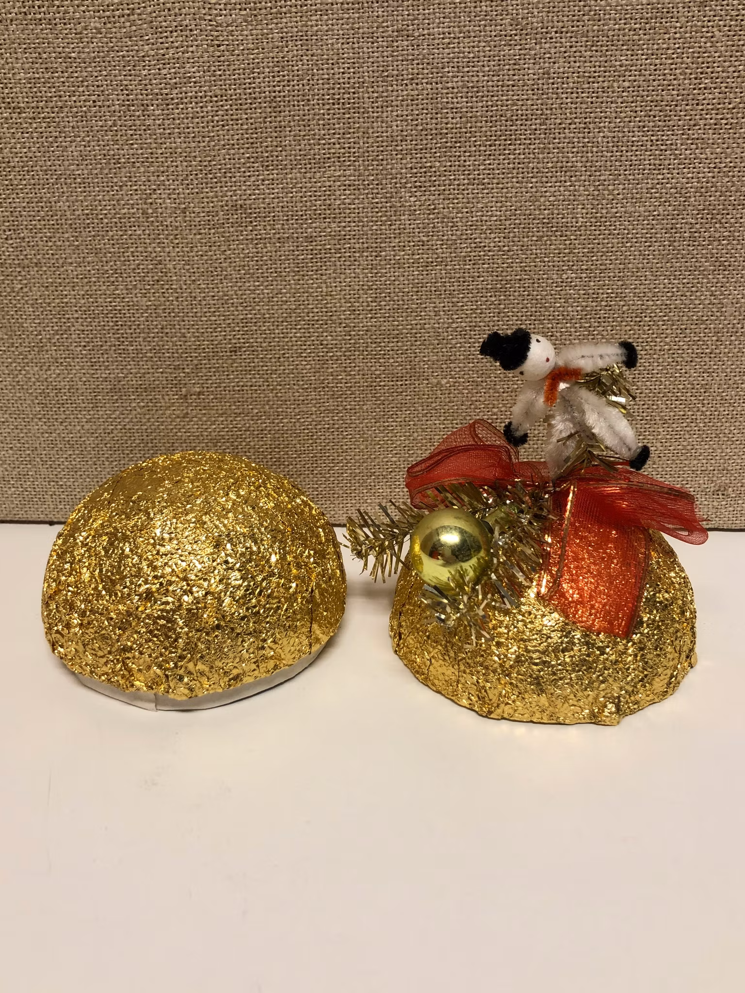 JULÄGG, papp/folie, 1900-tal.