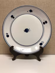 STIG LINDBERG. Dinner plate, flintware, "Kanton, Gustavsberg.