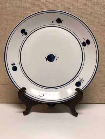 STIG LINDBERG. Mattallrik, flintgods, "Kanton, Gustavsberg.