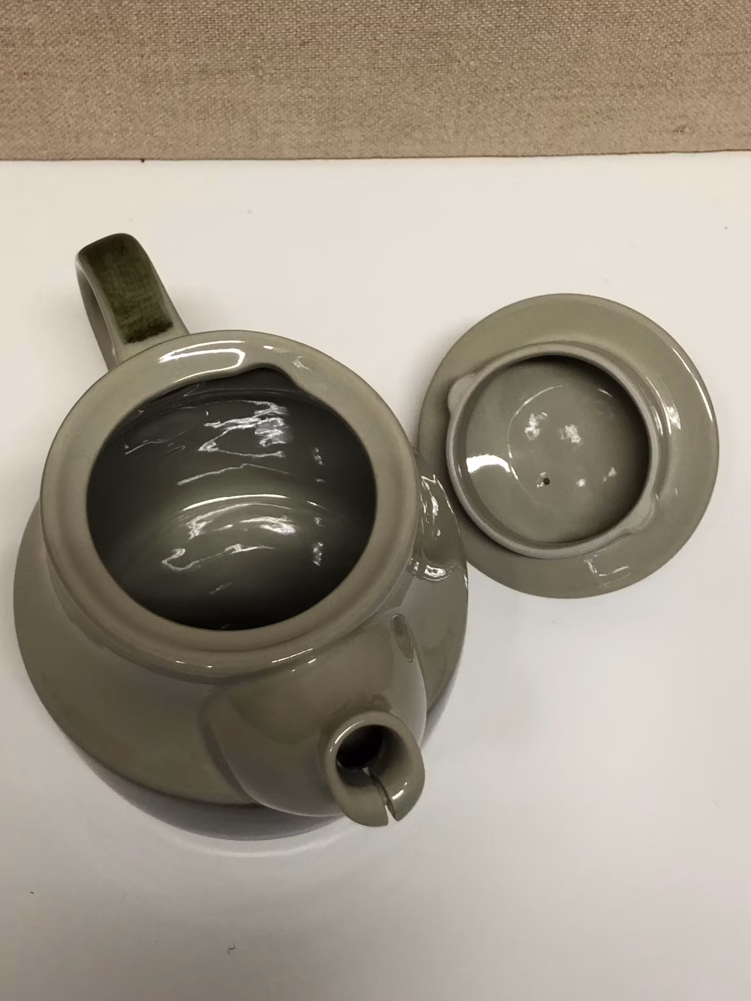 MARIANNE WESTMAN. Tekanna, stengods, "Maya", Rörstarnd, Sweden.