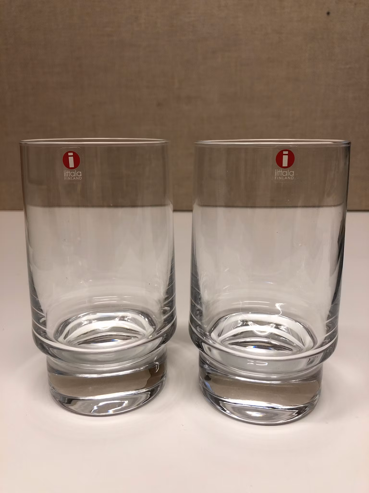 HARRI KOSKINEN. Highballglas, "Klubi", Iittala, Finland.