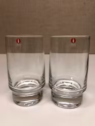 HARRI KOSKINEN. Highballglas, "Klubi", Iittala, Finland.