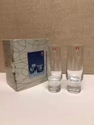 HARRY KOSKINEN. Champagne glass, "Klubi", Iittala, Finland.