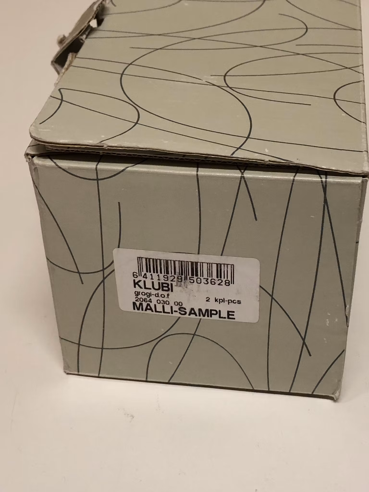 HARRI KOSKINEN. Whiskyglas, "Klubi", Iittala, Finland.