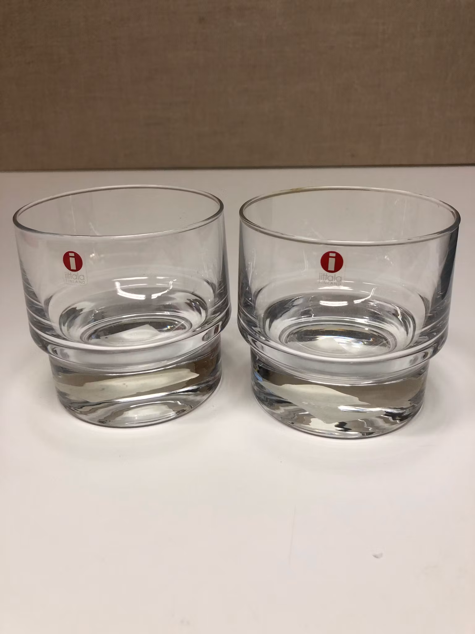 HARRI KOSKINEN. Whiskyglas, "Klubi", Iittala, Finland.