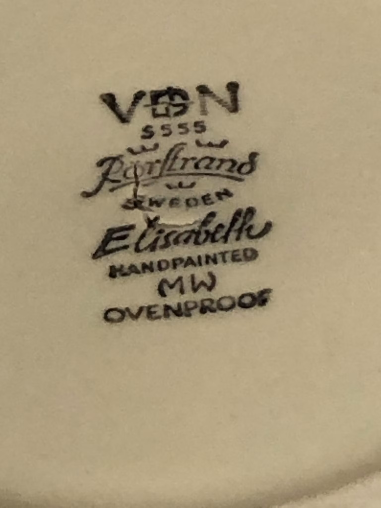 MARIANN WESTMAN. Skål, keramik, "Elisabeth", Rörstrand.