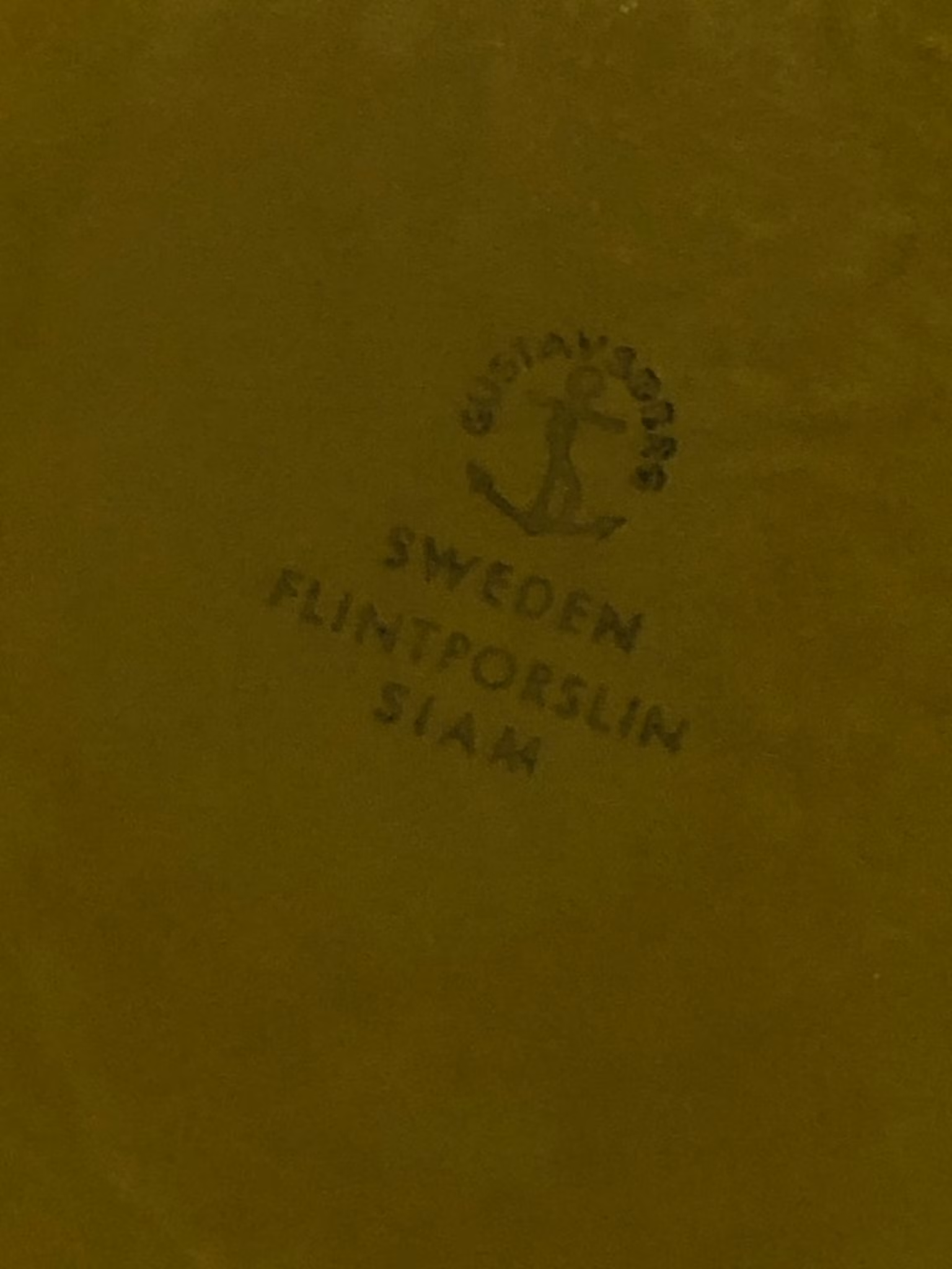 STIG LINDBERG. Tekanna, flintporslin, "Siam", Gustavsberg.