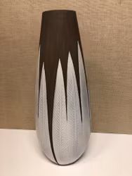 ANNA-LISA THOMSON. Floor vase, ceramic, "Paprika", Uppsala Ekeby.